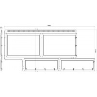 Фасадная панель Альта-профиль Камень Флорентийский Коричневый - элегантное решение для наружной отделки дома