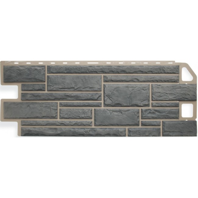 Фасадная панель Альта-профиль Камень Серый - идеальное решение для внешней отделки дома