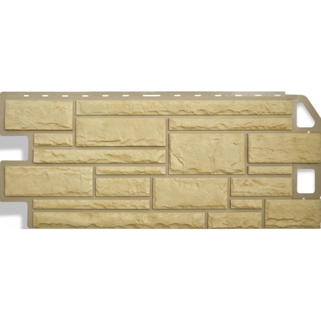 Фасадная панель Альта-профиль Камень Желтый - идеальное решение для внешней отделки дома