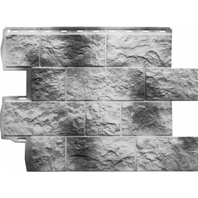 Фасадная панель Альта-профиль Туф Камчатский - эффект 3D и прочность материала