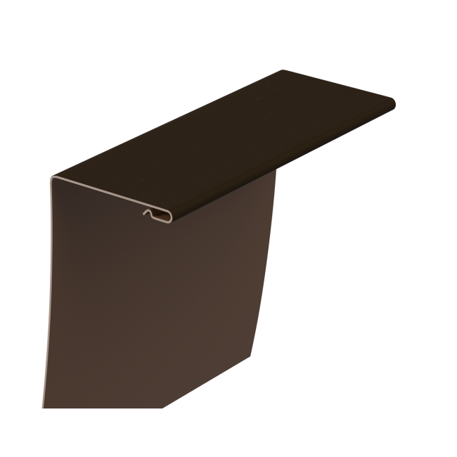 Универсальный колооконный профиль Docke (Деке) Шоколад 89/254 мм