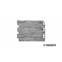 Фасадная панель Fineber Дачный Скол 3D Светло-серый - качественное решение для отделки вашего дома