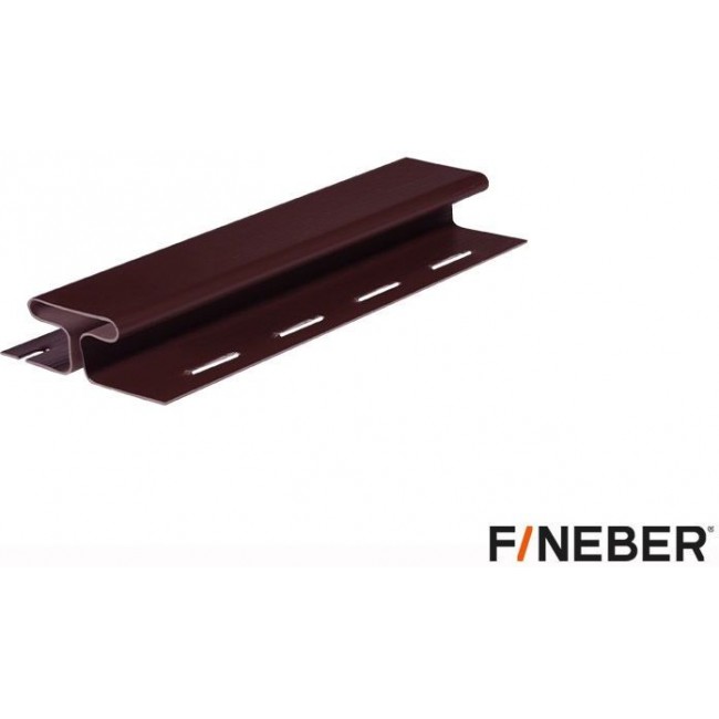 H-профиль Fineber (Файнбир) Extra Acrylic Тёмный дуб