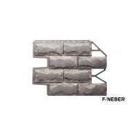 Фасадная панель Fineber (Файнбир) Блок Бежево-коричневый