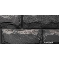 Фасадная панель Fineber Блок Темно-серый - идеальное решение для наружной отделки