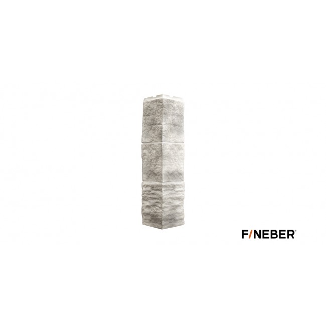 Наружный угол Fineber (Файнбир) Блок Светло-коричневый