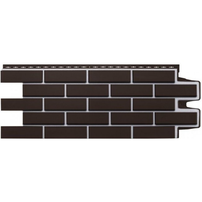 Фасадная панель Grand Line Клинкерный кирпич Premium Шоколадная - надежная защита и преображение вашего здания