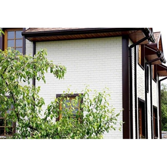 Фасадная панель Grand Line Кирпич состаренный Standart Терракотовый - прочный и стильный фасадный материал