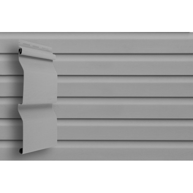 Сайдинг Grand Line Amerika D4 слим Серый - качественное решение для наружной отделки