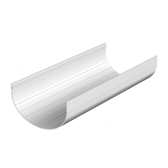 Желоб водосточный ПВХ ТехноНиколь Оптима 120х80 мм Белый 3м