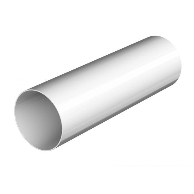 Труба водосточная ПВХ ТехноНиколь Оптима 120х80 мм Белый 3м