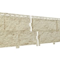 Фасадная панель Ю-пласт Стоун Хаус Камень Золотистый - качественное решение для наружной отделки